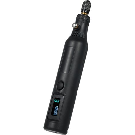 Mini outil rotatif sans fil avec écran numérique, kit de meulage à 3 vitesses et 25 accessoires, chargement USB-C. Outil idéal pour les loisirs créatifs, le meulage, la découpe, la gravure, le perçage (1/4)