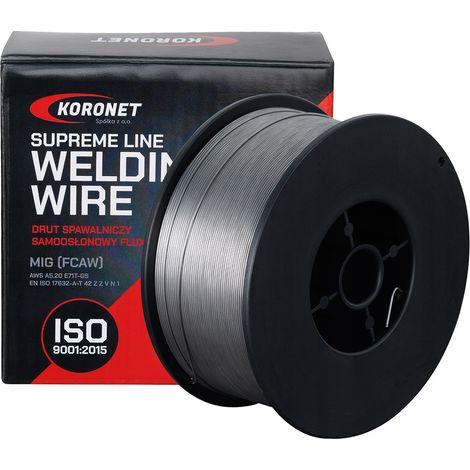 Alambre de soldadura autoprotegido Koronet flux E71T-GS 0,8/1KG (1/5)