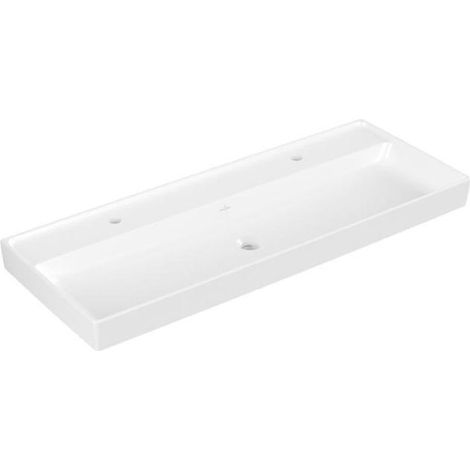 Villeroy & Boch Collaro Schrankwaschtisch, 2 Hahnlöcher, ohne (1/5)