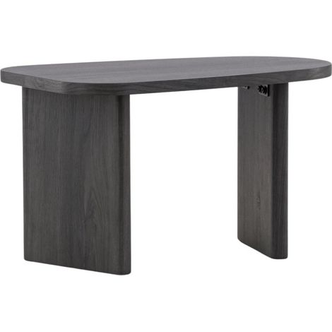Table d'Appoint Design "Gronvik" 70cm Noir (1/5)