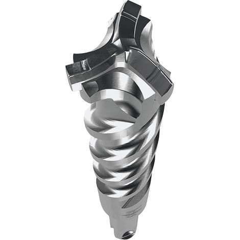 Foret sds-plus 3 taillants trijet - Ø (mm) : 6,5 - Longueur utile (mm) : 50 - Longueur totale (mm) : 110 - HELLER