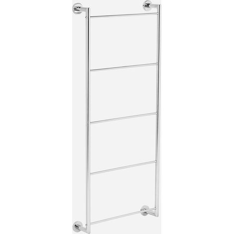 BATHBAZAAR - Porte-serviettes échelle inox brillant 5 niveaux HOTEL