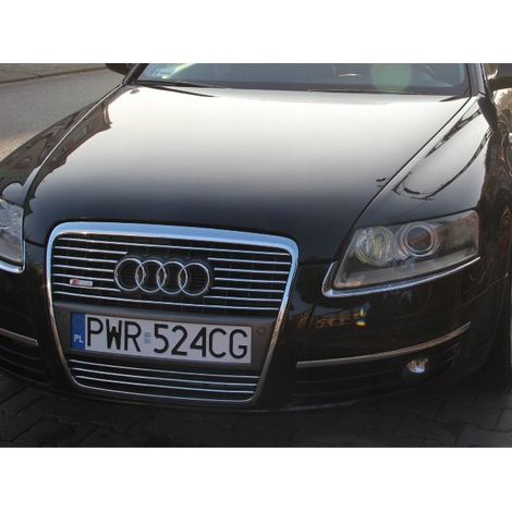 Audi A6 C6 – verchromte Kühlergrillverkleidung (1/5)