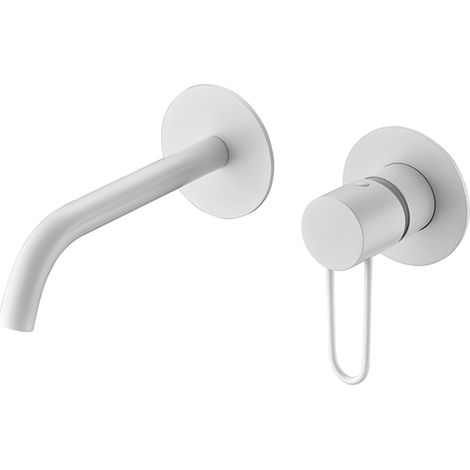 Monocommande Lavabo Encastré Fiyi Blanc Mat Imex Imex Glf016 Bl (1/2)