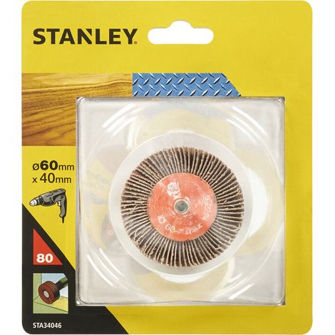PIRANHA STANLEY STA34046 (X34046) MOLA A LAMELLE 60X40 GR.80- STANLEY- 1,0 pz