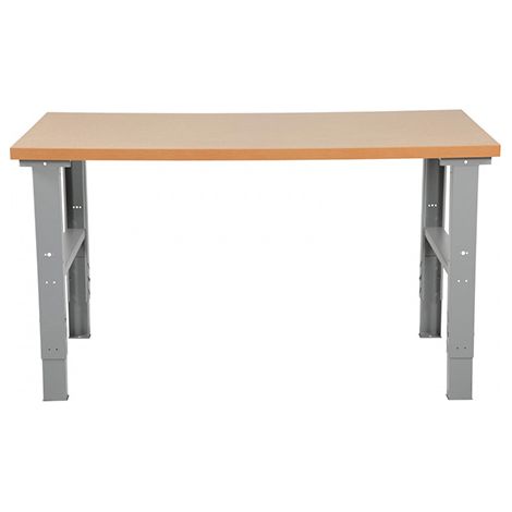 Table de travail renforcée - Hauteur de 710 à 1100mm - Charge max 500kg - Plateau : 1600x800mm - 4231743301 (1/4)