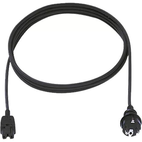 Bachmann 372.174 Strom Anschlusskabel Schwarz 2.00 m (1/2)