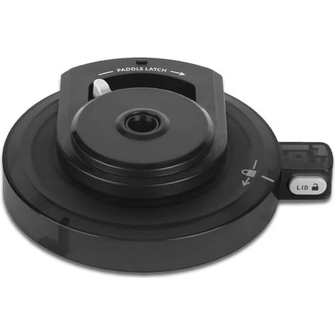 Couvercle de Rechange pour Ninja CREAMi Deluxe Sorbetière machine à desserts glacés, Couvercle bol Extérieur pour Ninja Creamy NC501EU NC502EU Accessoire, Sans BPA et Lavable au Lave-Vaisselle