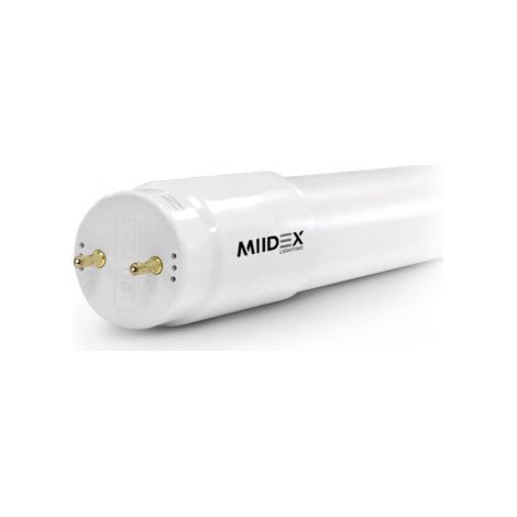 Tube LED T8 18W 1200 mm (Phase Neutre / même côté) Miidex Lighting® blanc-froid-6500k (1/7)