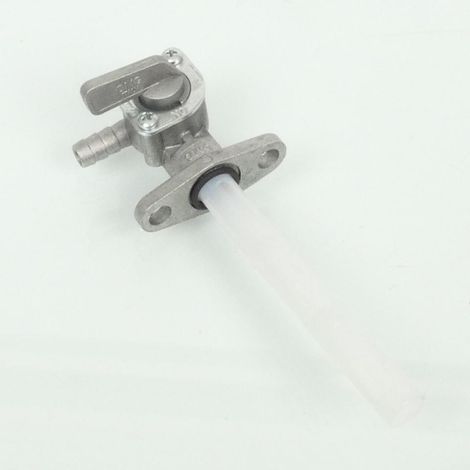 Robinet réservoir essence Buzzetti 3 positions sortie droite 8mm (1/3)
