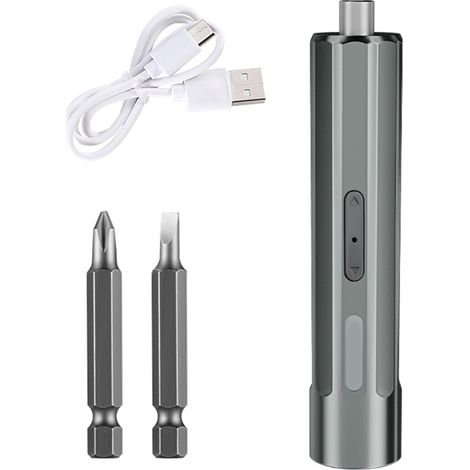 Tournevis sans fil 3,7 V avec lumière LED et chargement USB-C pour une utilisation domestique (1/5)