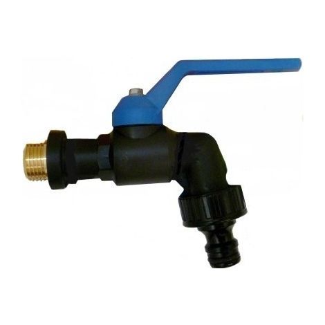 Grifo Esfera 1/2" Toma Automatica Antihielo Plastico  Negro S M