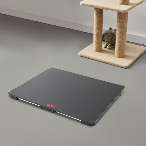 YISSALE -Outillage -Balance plate-forme pour animaux 1000kg – Écran LCD 65x45cm – Précision 10g – Antidérapante pour stabilité – Usage vétérinaire et animalerie (1/5)