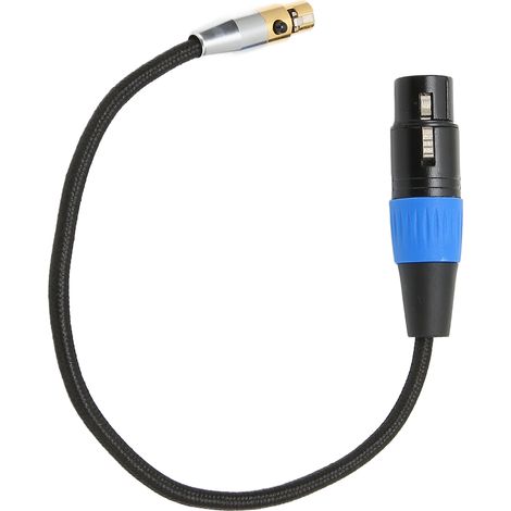 Câble audio XLR femelle vers mini XLR femelle, stable et pratique, 3 broches, pour caméra 4K, 1 m / 3,3 pi (1/5)