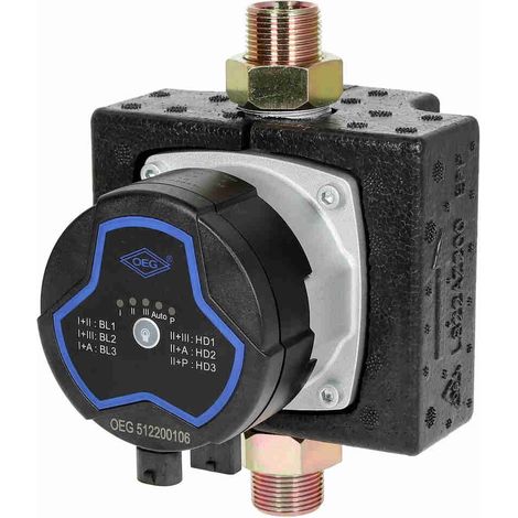 Circulateur solaire DN20 avec entraxe 130 mm