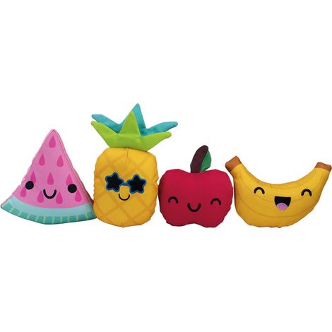 Lot de 4 jouets flottants "Fun Fruits"