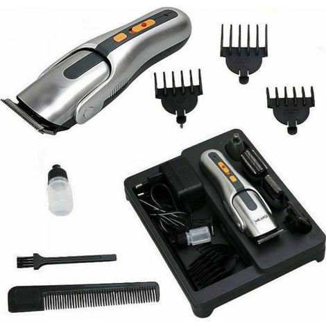 TAGLIACAPELLI RASOIO BARBA TAGLIA CAPELLI PELI NASO RICARICABILE 8 IN 1