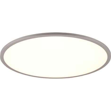 Plafonnier LED TRIO Yuma 641719287 couleur titane, 35 W, 4200 lm, CCT, 4 W RGB (1/5)