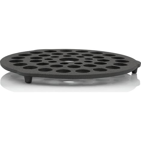 BBQ-Toro Dutch Oven Einsatz aus Gusseisen, Ø 20, Dreibein Pfannenknecht, preseasoned - eingebrannt