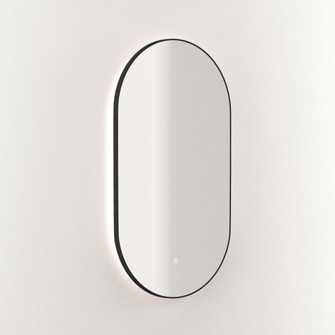 Espejo Haru 50X90Cm - Negro Mate (1/3)
