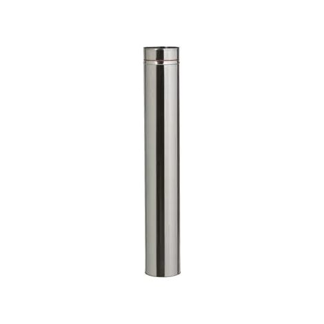 [JAMAIS UTILISE] Conduit de Fumée Tube Rigide Inox Droit Ø153mm TEN Longueur 1m - 601153 (1/2)