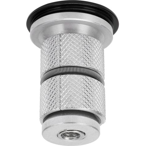 Bouchon de compression pour jeu de direction de vélo, capuchon supérieur de pivot de fourche avant, pour VTT et vélo de route, noir (1/5)