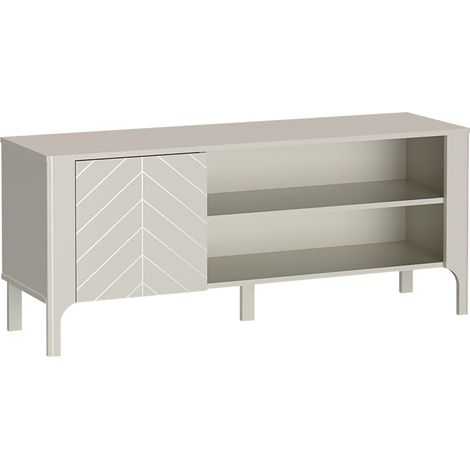 Meuble TV Mavtoru 107, Cachemire, Le nombre de portes: 0, Nombre de tiroirs: 0, 135x58x41cm (1/5)