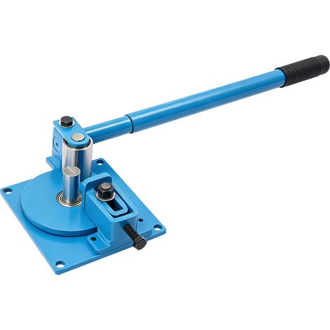 Cintreuse à barres d'armature manuelle 1-14 mm, plieuse pour acier rond 1-16 mm, inox/cuivre/aluminium, poignée acier carbone, angle max 200°, pour atelier et chantier (1/5)