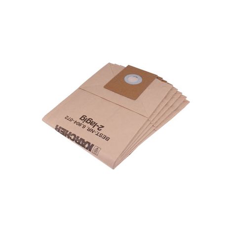 Karcher - sacs filtrants papier (x5) - 69040720 - 4002667007398 (1/4)