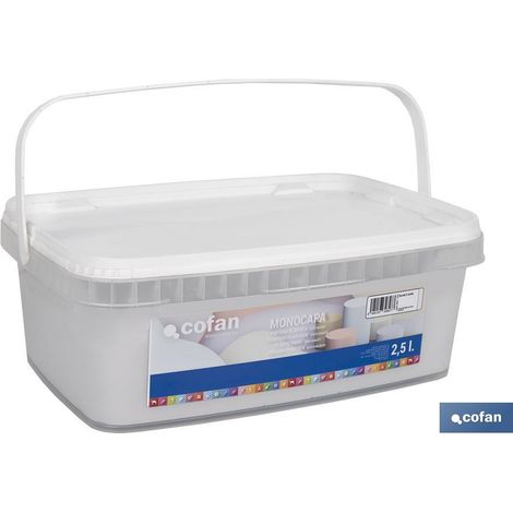 Peinture plastique monocouche Aura blanc 2,5 L (1/4)