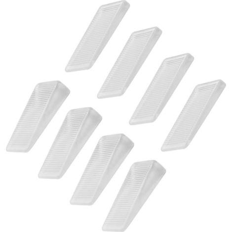 Lot de 16 cales de porte transparentes, niveleuses de meubles (1/5)