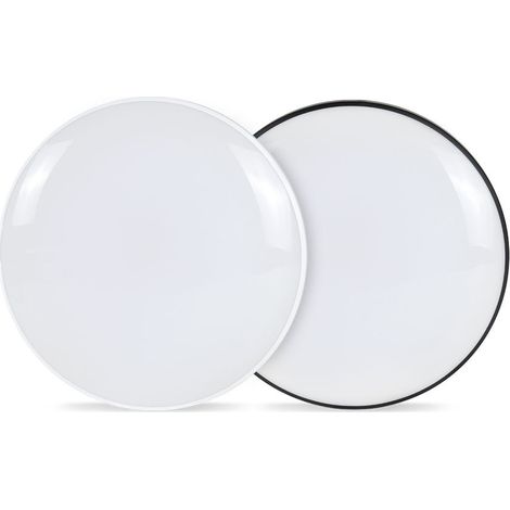 Plafonnier Intelligent Tuya WiFi 24W, LED RGB CW WW Dimmable, Compatible Alexa Google Home, 85-265V Blanc (1/5)