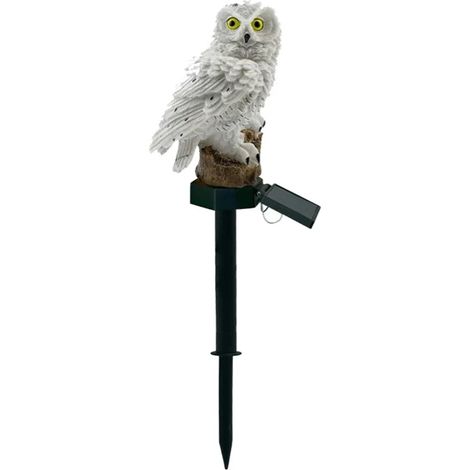 [JAMAIS UTILISÉ]Lampe LED solaire imperméable, Unique, luminaire décoratif d'extérieur, idéal pour un jardin, une pelouse, un hibou (1/5)
