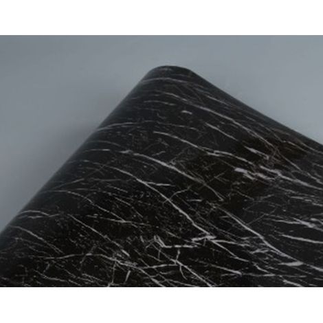 1 lé de papier peint à motif marbre diamant noir (1/5)