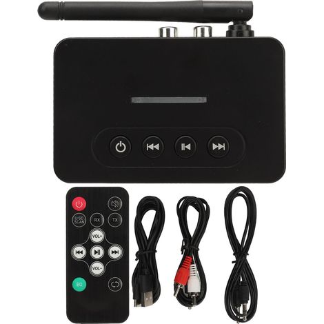 Transmetteur et récepteur audio Bluetooth 5.1 2-en-1, adaptateur sans fil pour téléphones, tablettes, téléviseurs et consoles de jeux (1/5)