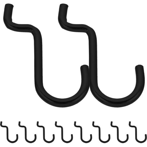 métalliques pour panneau perforé lot de 10 crochets (1/5)