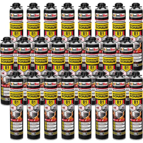 IsolBau Feuerfester Schaum B1 Brandschutzschaum 24 x 750 ml (1/5)