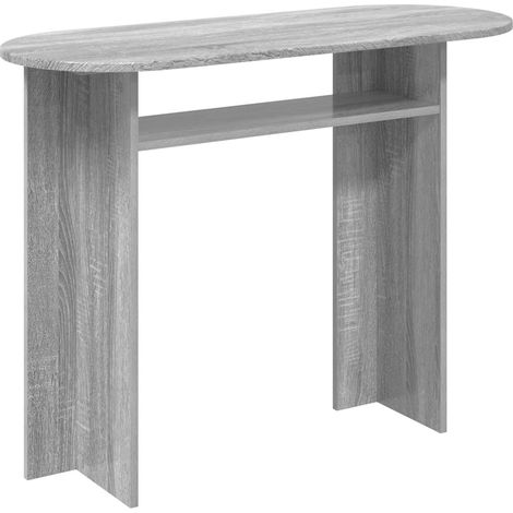 Maison Exclusive - Tavolo consolle Grigio Sonoma 100 x 39,5 x 75 cm