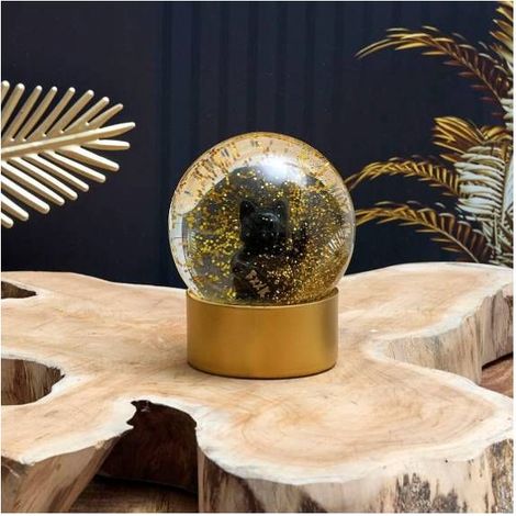 Snow globe cat Fck You – Insolent decorative object - Mycrazystuff