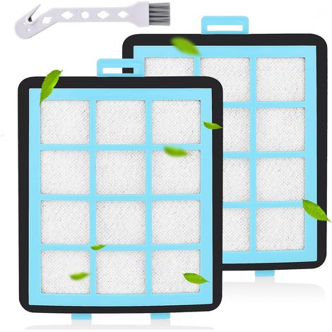 2 Filtres CRP745 pour Philips PowerPro Expert ECO Expert FC8760 FC8761 FC8764 FC8766 FC8767 FC8769 Aspirateur Filtre Accessoires de rechange, Remplace Philips CRP745/01432200533151 (1/5)