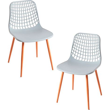Packs Sillas Comedor - Pack 2 Sillas Riva - Gris (1/5)