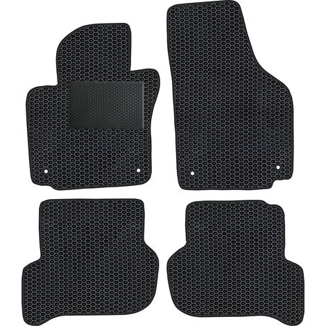 VW.010AV2EVAPOD - Juego completo de alfombrillas de EVA para coche, aptas para Seat Altea 2004-2015 (con refuerzo adicional) (1/5)