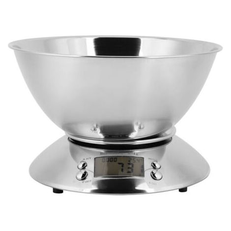 RHG chelle de cuisine électronique en acier inoxydable, (1/4)