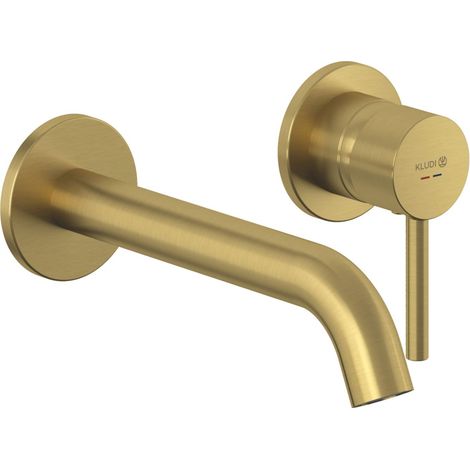 KLUDI BOZZ Unterputz-Waschtisch-Zweiloch-Wand-Einhandmischer,
