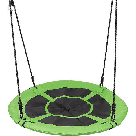 100×100×1 8cm Oxford tissu nid d'oiseau balançoire herbe verte (1/5)