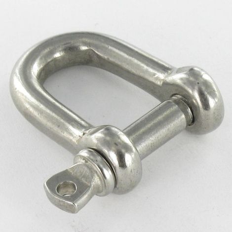 Manille Droite Forgée Inox A4 Diamètre 12-3 pièces