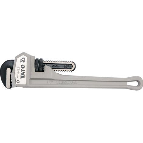 Cle a griffe 350 mm 14 pouces stillson corps aluminium legere et maniable
