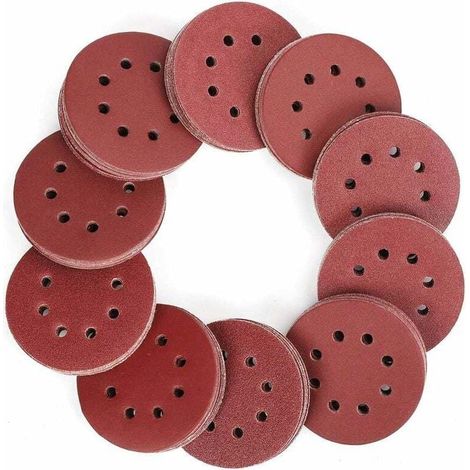 100 x 125 mm Schleifscheiben, Körnung 40800 – Schleifen/Polieren/Rostentfernung (1/5)