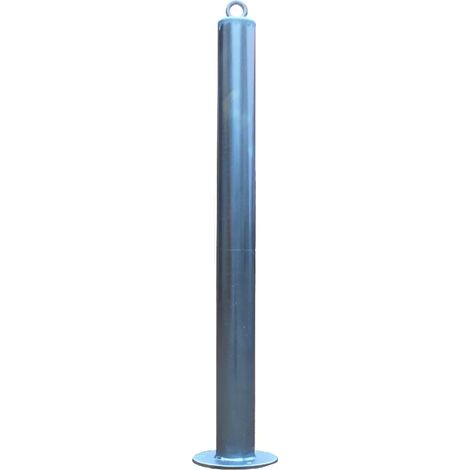 Potelet fixe à boulonner 900F-76-G GALVANISÉ avec oeillet (1/4)