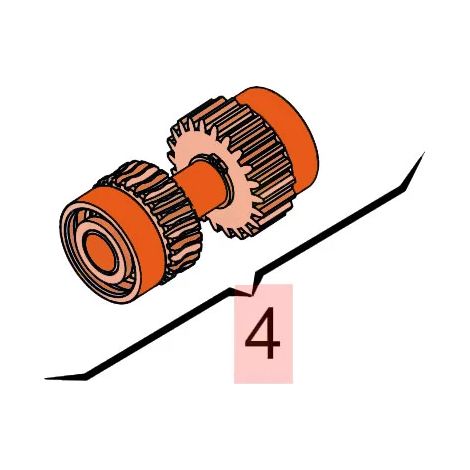 FAAC GENIUS 718075 Première réduction pour moteur de rouleau souterrain 770 (1/4)